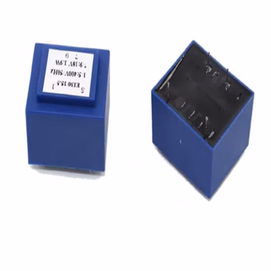 Hochpräziser Niederfrequenz-Wechselstrom zu Gleichstrom 110 V, 220 V, 230 V bis 6 V, 9 V, 12 V, 15 V, 18 V, 24 V, PCB-montierter, elektronisch gekapselter Stufen-Ei-Isolationstransformator